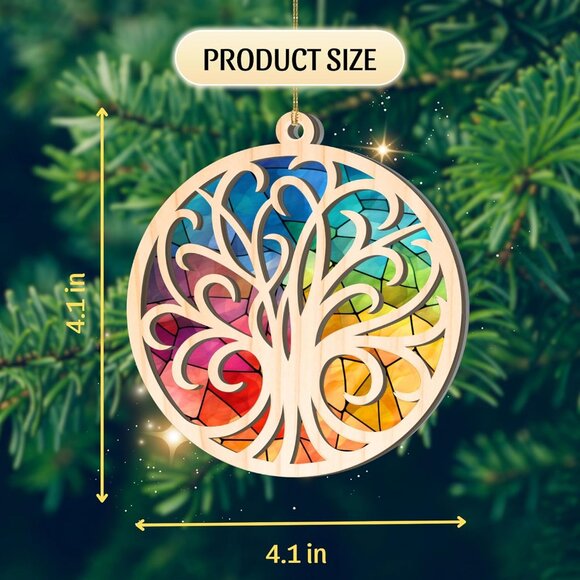 Ornaments Tree of Life Suncatcher - Picture 3 of 6